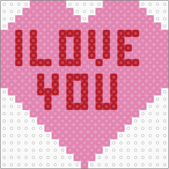 I Love You Candy Heart (Pastel Pink) - pink,heart,valentines day,holiday,love,candy,holidays,food