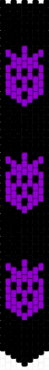 JJBA Fugo's tie - black,jjba,purple,jojos bizarre adventures,fugo,golden wind