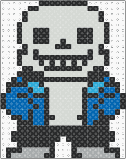 Sans - black,white,blue