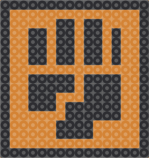 Pokemon Fighting Type - fighting,fist,gaming,pokemon,video game,black,orange,type,element