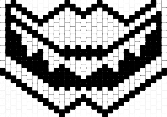 Murder drone mouth mask thingy idk - white,black