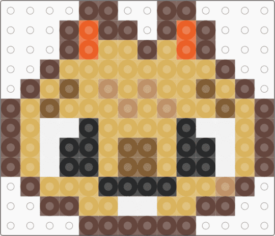 mini hanquokka - brown,orange