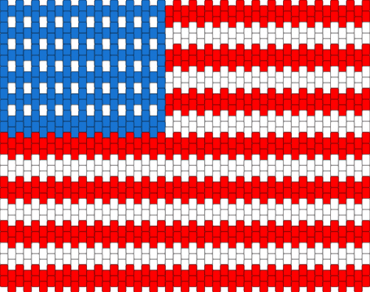 American Flag Tapestry - blue, red