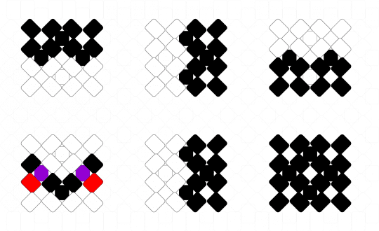 Puppet Cube - black,white,red,purple,fivenightsatfreddys,fnaf
