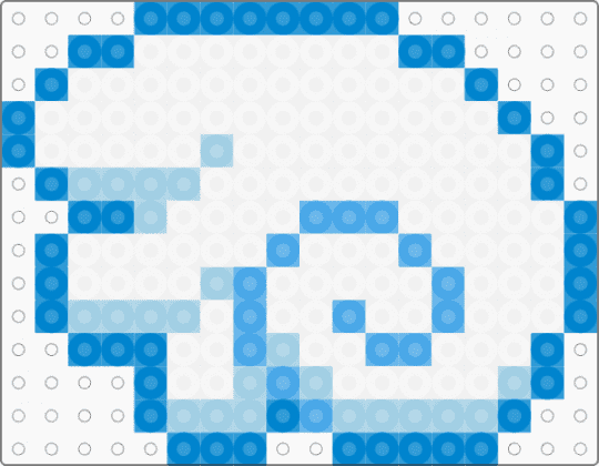 Kawaii Wing - blue,light blue