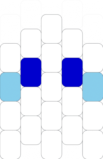 Blueberry Ghost - white,light blue,purple