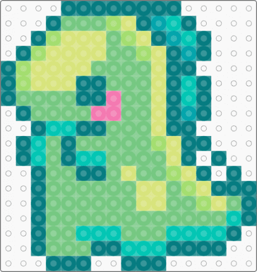 Generic Chibi Dinosaur - teal,dinosaur,fossil,dino,prehistoric,animal