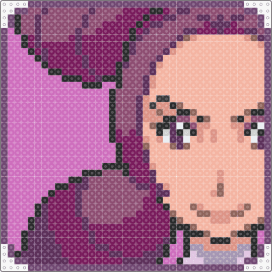 Fantina Sinnoh Badge Case Icon - beige, character, gaming, nintendo, pink, pkmn, pokemon, video game