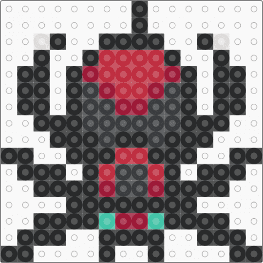 Spider Discord Guild Badge Icon - black,red,bug,bugs