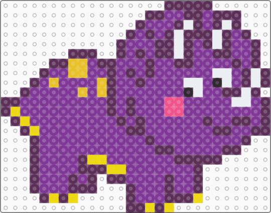 Purple Triceratops - dino, dinos, dinosaur, pink