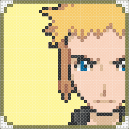 Volkner Sinnoh Badge Case Icon - beige, character, gaming, nintendo, pkmn, pokemon, video game, yellow