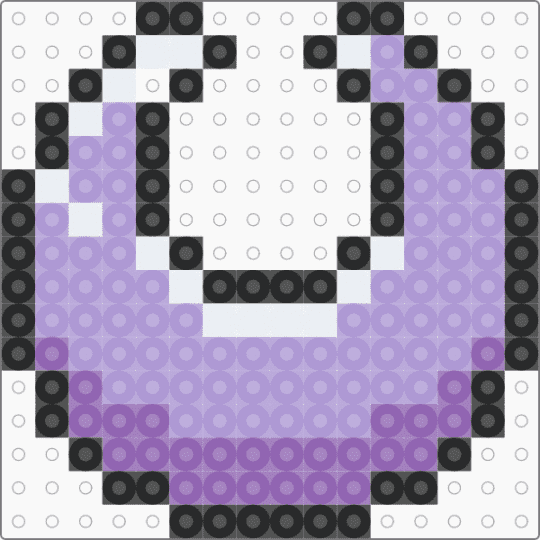 Crescent Discord Guild Badge Icon - pink,moon