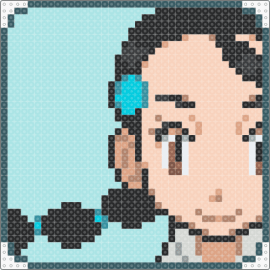 Candice Sinnoh Badge Case Icon - beige, character, gaming, light blue, nintendo, pkmn, pokemon, video game