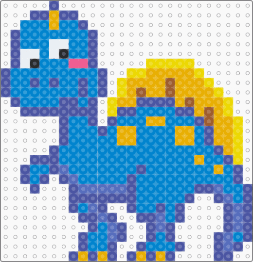 Blue Spinosaurus - purple,blue,dino,dinos,dinosaur