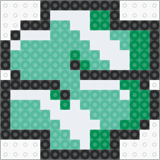 Dollar Sign Discord Guild Badge Icon - teal,green,money