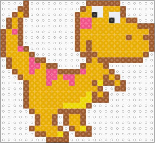 Yellow T. Rex - tan,orange,dino,dinos,dinosaur