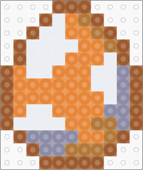 Small Dinosaur Egg - tan,orange,dino,dinos