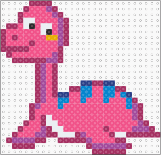 Pink Plesiosaur - pink,dino,dinos,dinosaur