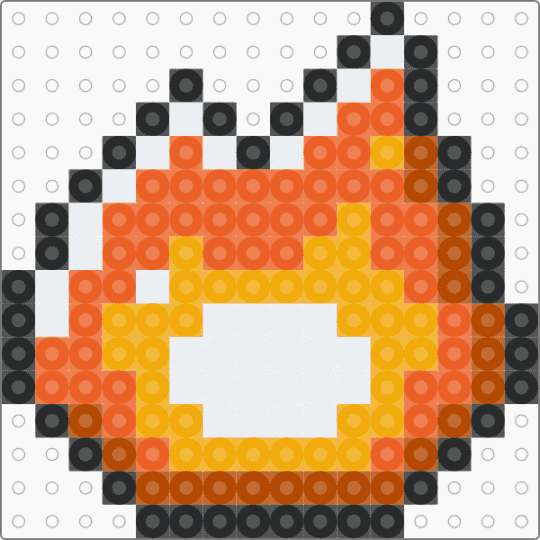 Fire Discord Guild Badge Icon - orange,flame,flames