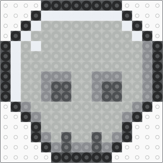 Skull Discord Guild Badge Icon - beige,bone,bones,halloween,horror