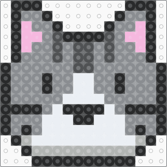 Cat Discord Guild Badge Icon - gray,kitty,kitten,cute
