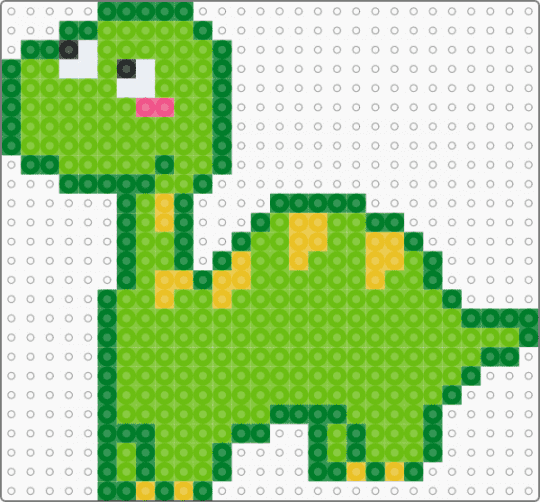 Green Sauropod - green,dino,dinos,dinosaur,brachiosaur,apatosaur