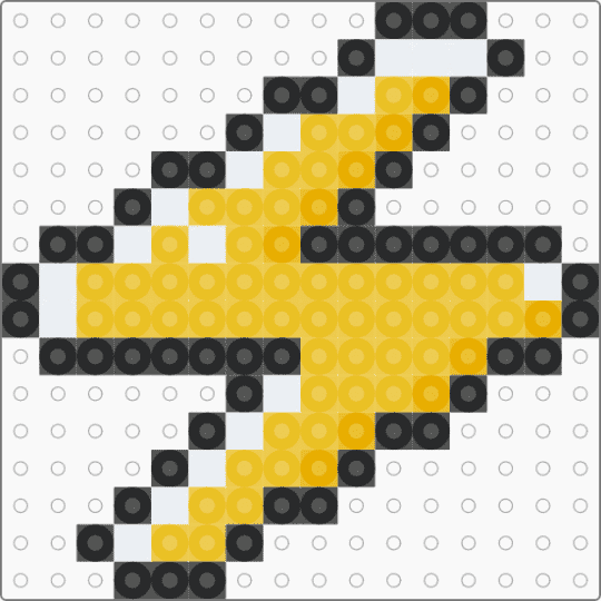 Lightning Bolt Discord Guild Badge Icon - yellow,electric,electricity,zap