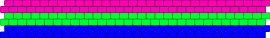Polysexual flag - polysexual,pride,cuff,symbol,identity,expression,community,visibility,pink,green,blue