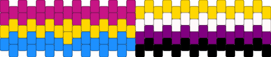 Pansexual non binary cuff - pink,yellow,pansexual,nonbinary,lgbtq,pride month,cuff