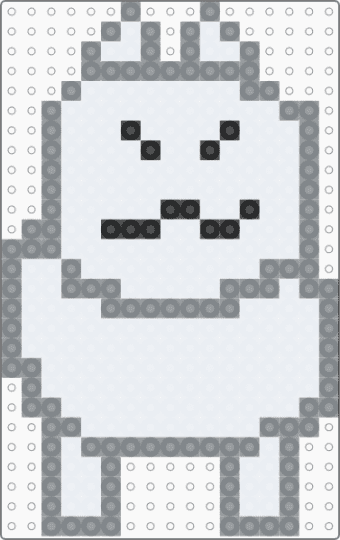 Gubby - gray,white
