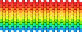rainbow pt. 1 - rainbow,stripes,cuff,vibrant,radiant,colorful,celebration,brilliant,pop