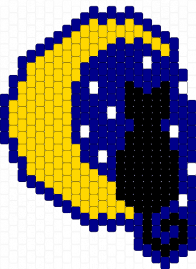 Black Cat Silhouette on the Moon (Remix) - purple,yellow,cat,moon,night,panel,kitty