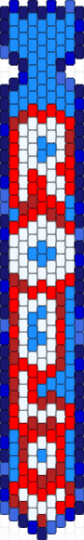 Classic Roblox tie! {} BLUE VER! - light blue,purple,red
