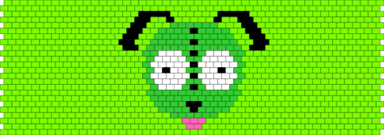 Gir Baggggg - green,gir,bag,zim,invader,kandi,cute