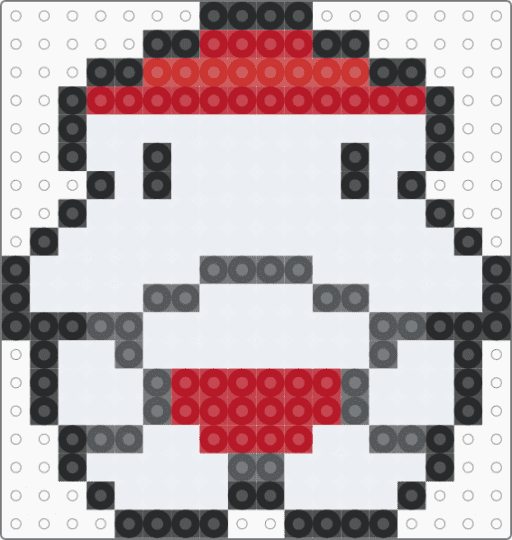 The Radish Spirit - white,red,gray