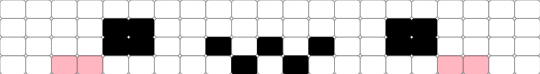 OwO ladder stitch - white,emoticon,black,cute