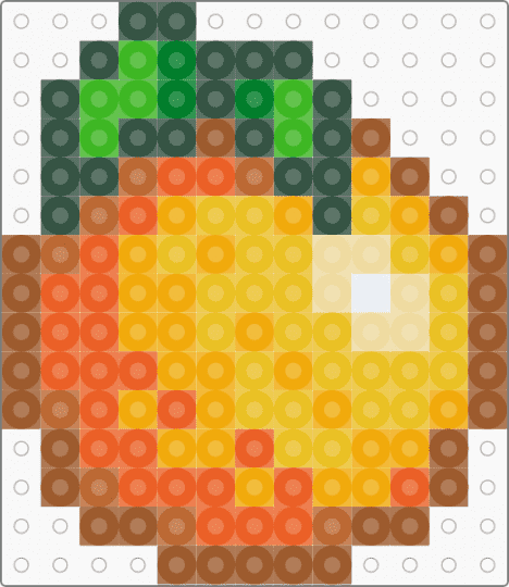 Orange - tan,orange,yellow,laranja,bit,pixel,fruit,stardew,stardewvalley