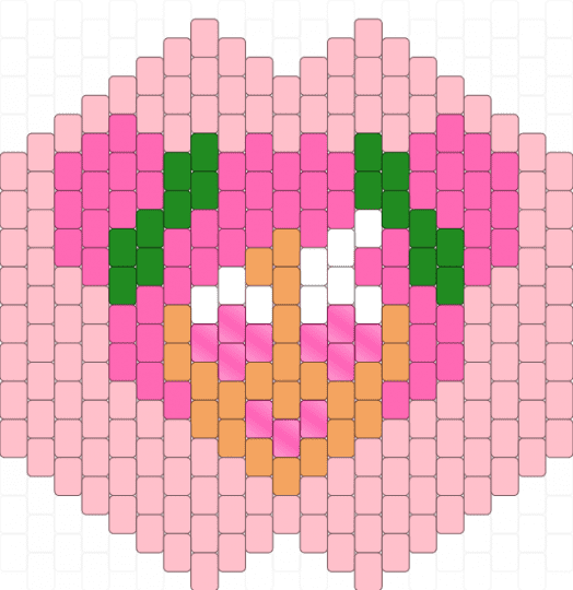 Hollyberry face mask?? - pink,cookie run,hollyberry cookie