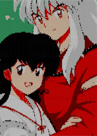 Inuyasha n kagoma bag - 