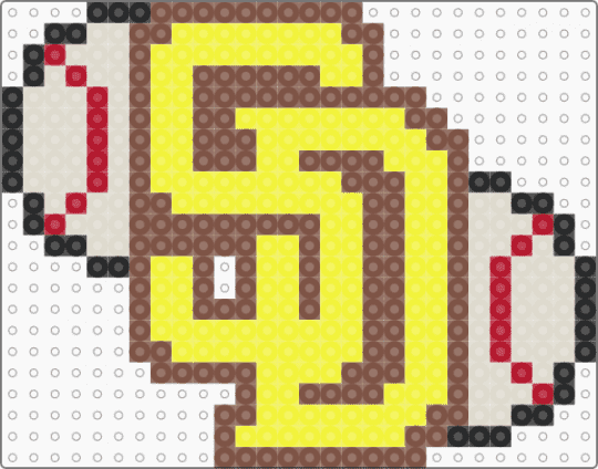 San Diego Padres - tan,yellow