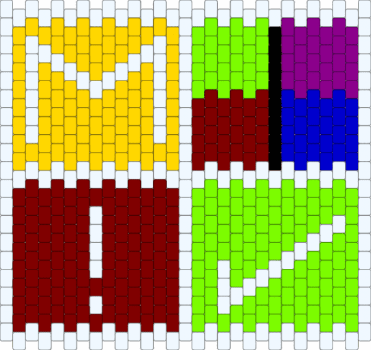 ao3 custom bag panel!!! - yellow,brown,green,ao3,fanfic,web,internet,fandom,freaksunite,panel,bag