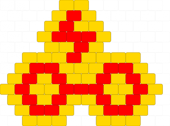 harry potter sign logo - red,yellow