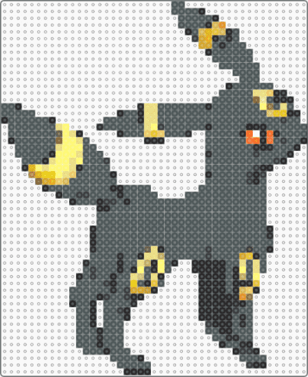 Umbreon - pink,yellow