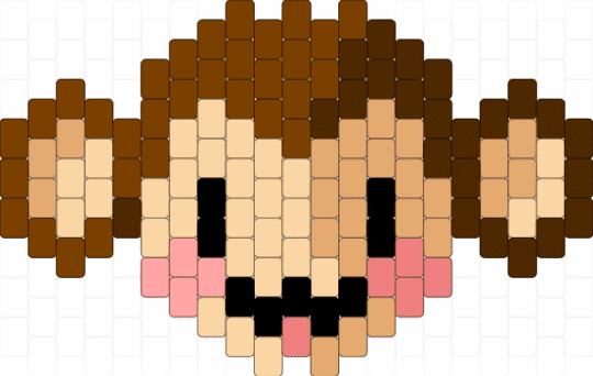 Monkey 🍌 - animal, ape, beige, brown, chimp