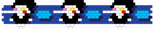 Spamton cuff - purple,blue,light blue,deltarune,video game,character