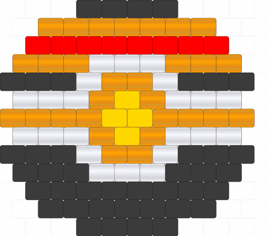 Luxury Ball - luxury ball,pokeball,pokemon,ball,game,shiny,luxury,gaming,video game,orange