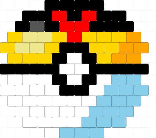 Level ball - yellow,light blue,pokemon,pokeball