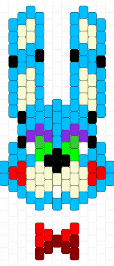 Toy Bonnie - light blue,fnaf,character,bunny,rabbit