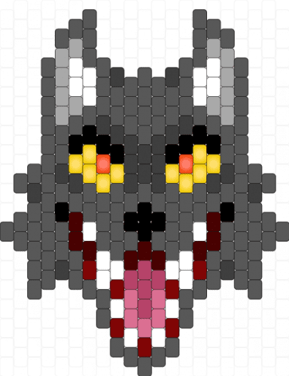 Toony Wolf - gray,animal,dog,wolf