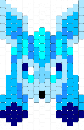 Glaceon - light blue,pokemon